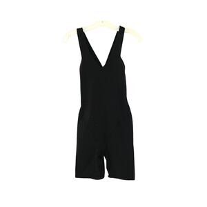 ALO Airbrush Real Onesie - Black - XS